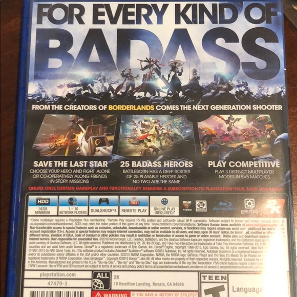 🤩😍🗣 BATTLEBORN (ps4) - Picture 5 of 5